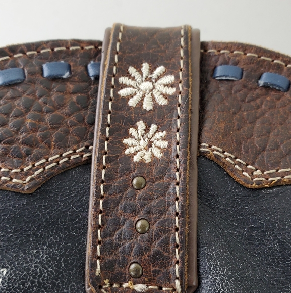 Ariat Western Cowgirl Boots Leather Women’s Size 9 B - Picture 14 of 16